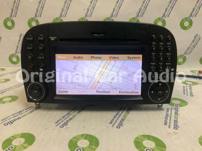 2009 - 2012 Mercedes SL-Class OEM NTG2.5 Comand Navigation Display Radio Receiver