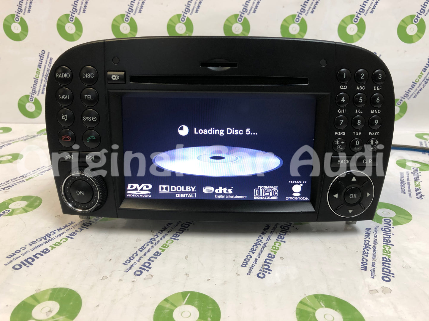 2009 - 2012 Mercedes SL-Class OEM NTG2.5 Comand Navigation Display Radio Receiver