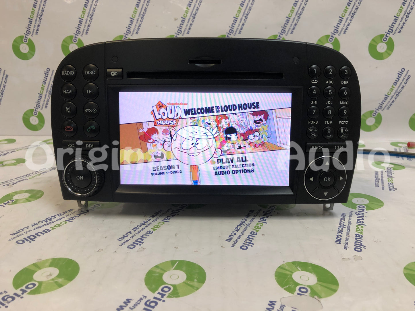 2009 - 2012 Mercedes SL-Class OEM NTG2.5 Comand Navigation Display Radio Receiver