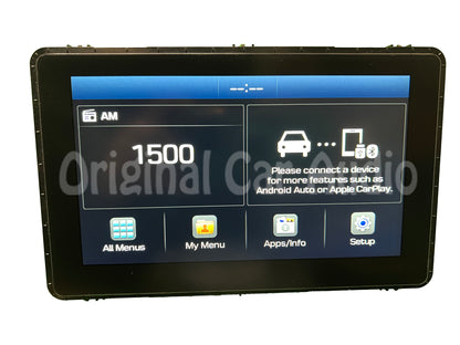Refurbished 2020 - 2022 Hyundai Palisade OEM Radio Receiver Display Screen 96160S8700