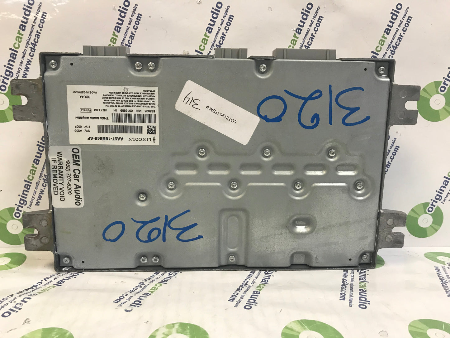 2010 Lincoln MKZ OEM AM FM Radio Amp THX4 Stereo Audio Amplifier