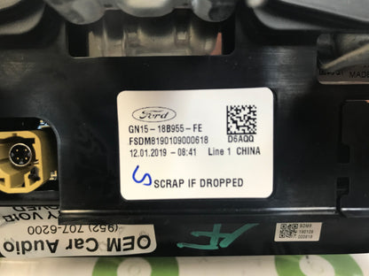 2018 - 2021 Ford EcoSport OEM Information Display Screen 6.5"