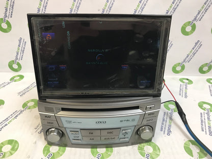 Refurbished 2010 - 2012 Subaru Outback Legacy OEM AM FM SAT SINGLE CD Navigation Touch Screen Harmon Kardon Premium Sound