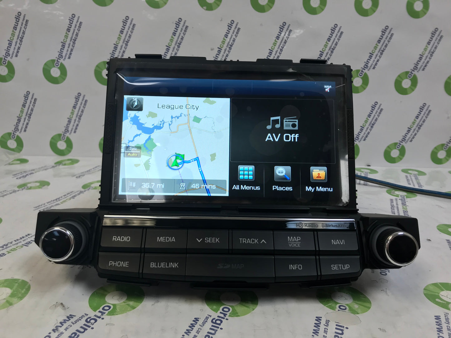 Refurbished 2015 - 2018 Hyundai Tucson OEM Touch Screen Navigation Multimedia Receiver