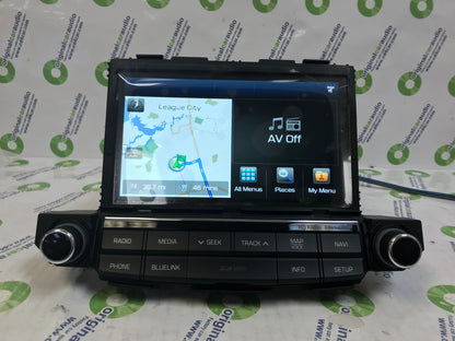 Refurbished 2015 - 2018 Hyundai Tucson OEM Touch Screen Navigation Multimedia Receiver