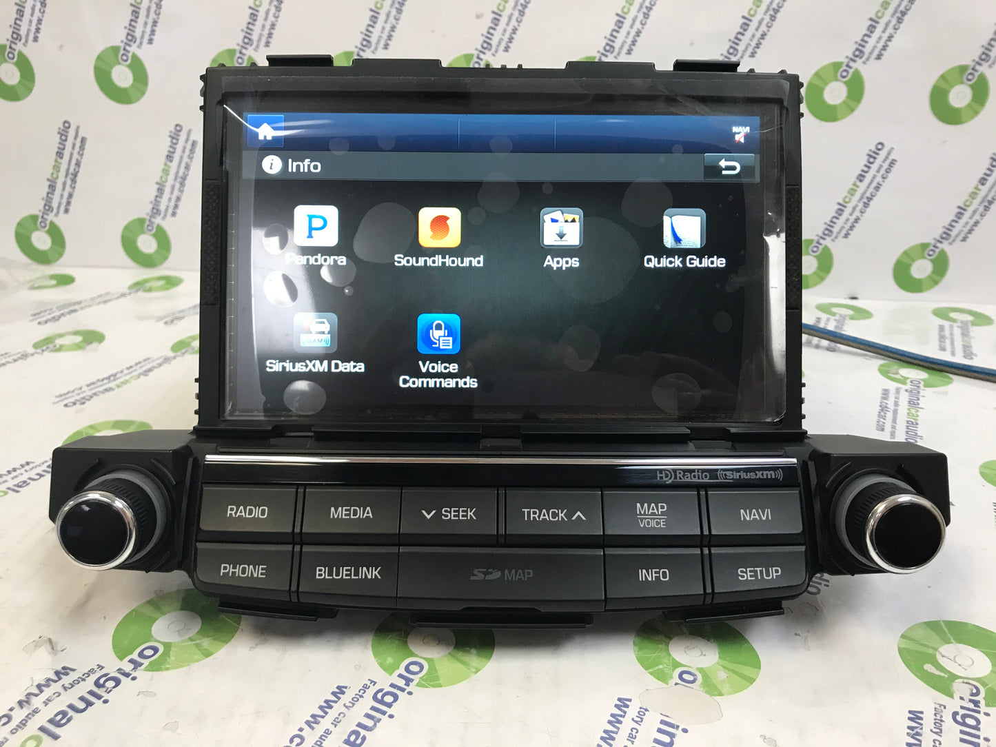 Refurbished 2015 - 2018 Hyundai Tucson OEM Touch Screen Navigation Multimedia Receiver