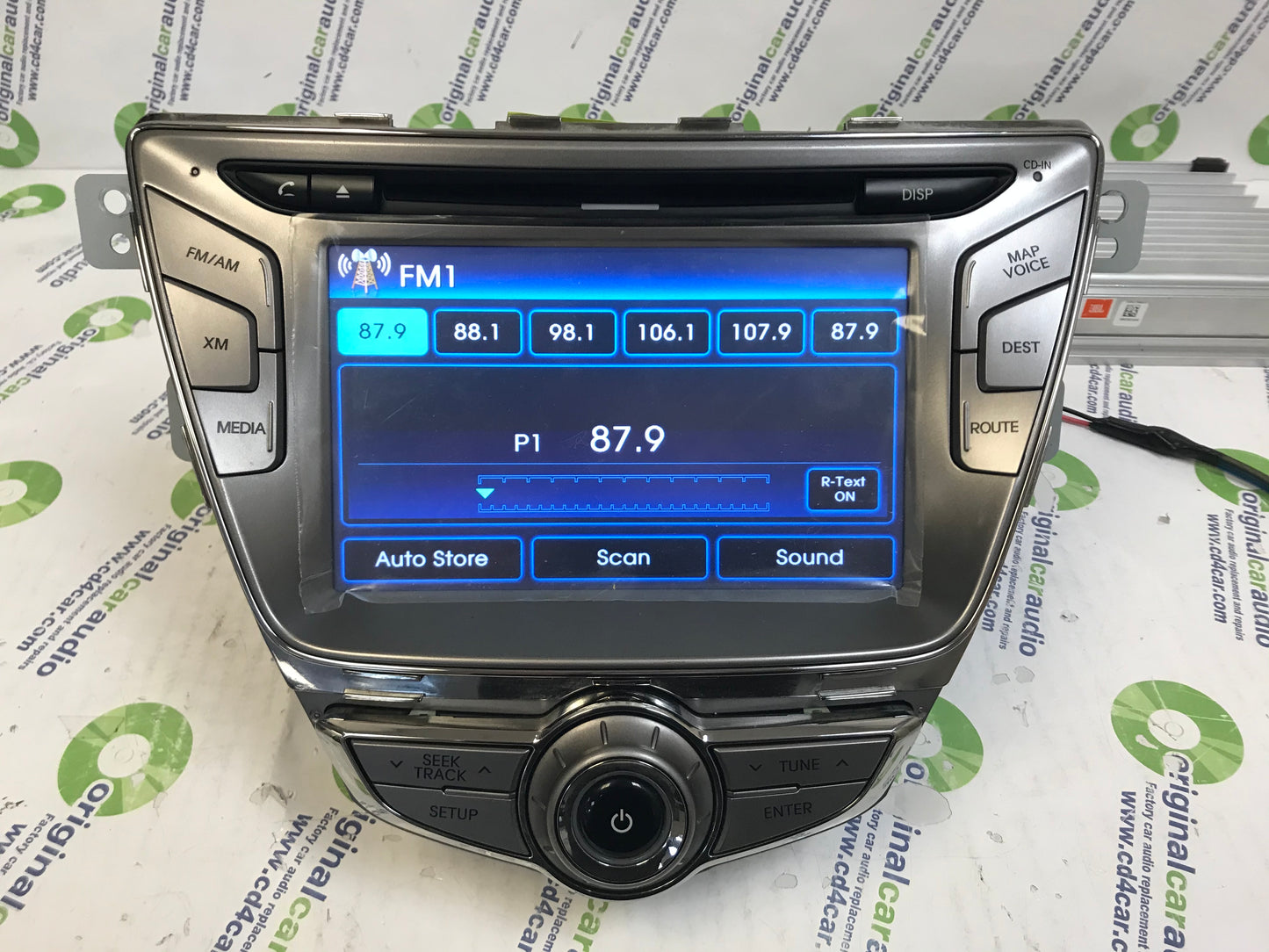Refurbished 2011 2012 HYUNDAI Elantra Factory (OEM) Navigation XM Radio MP3 and CD Player