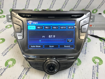 Refurbished 2011 2012 HYUNDAI Elantra Factory (OEM) Navigation XM Radio MP3 and CD Player