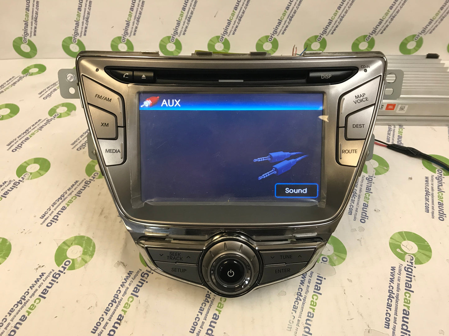 Refurbished 2011 2012 HYUNDAI Elantra Factory (OEM) Navigation XM Radio MP3 and CD Player