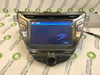 Refurbished 2011 2012 HYUNDAI Elantra Factory (OEM) Navigation XM Radio MP3 and CD Player