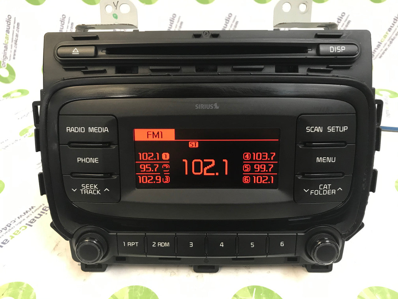 2017 - 2018 Kia Forte5 OEM AM FM SAT Radio CD Player Receiver NO CHROME