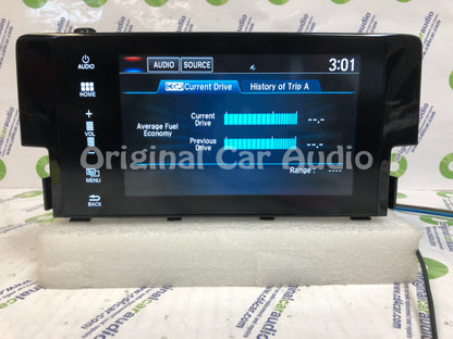 2016 - 2018 Honda Civic OEM Touch Screen Factory Radio Display Screen