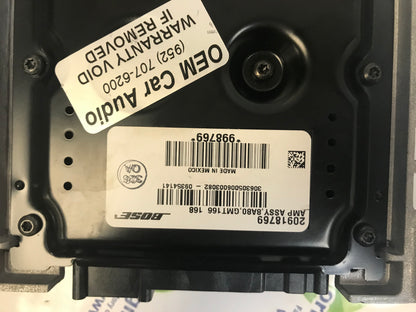 2008 - 2012 CADILLAC SRX OEM Bose Premium Radio Amplifier