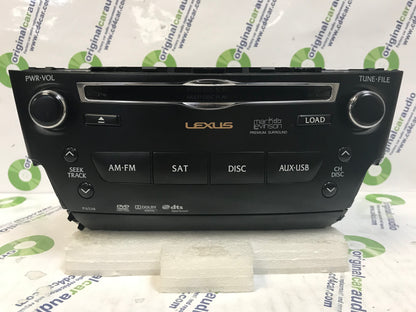 Refurbished 2010 - 2012 LEXUS IS-F OEM Mark Levinson AM FM Radio CD Player Receiver P6538