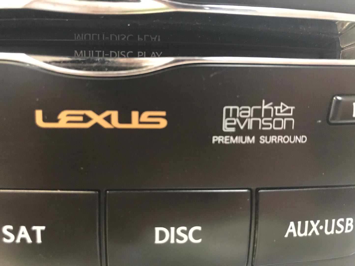 Refurbished 2010 - 2012 LEXUS IS-F OEM Mark Levinson AM FM Radio CD Player Receiver P6538