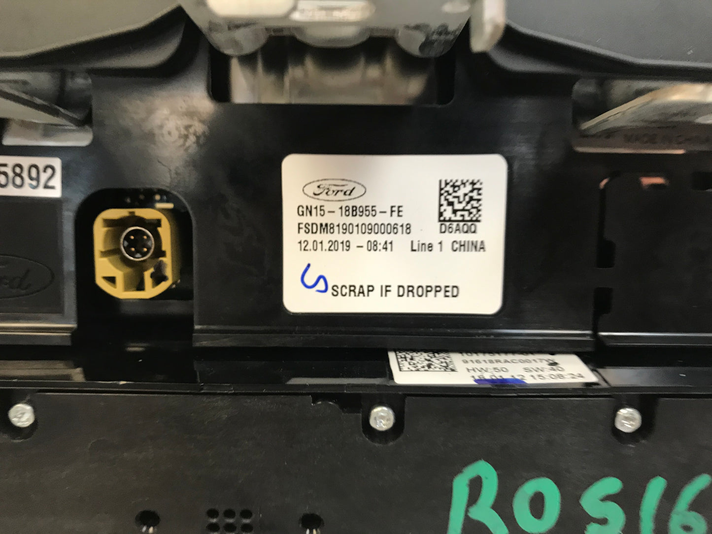 2018 - 2021 Ford EcoSport OEM Information Display Screen 6.5" w/ Controls