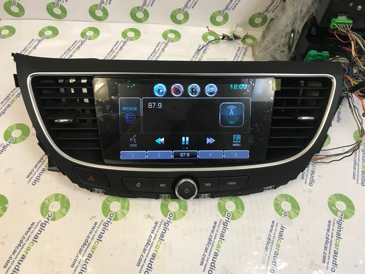 Reman 2017 - 2018 BUICK LACROSSE OEM Navigation Radio Display w/ New Screen