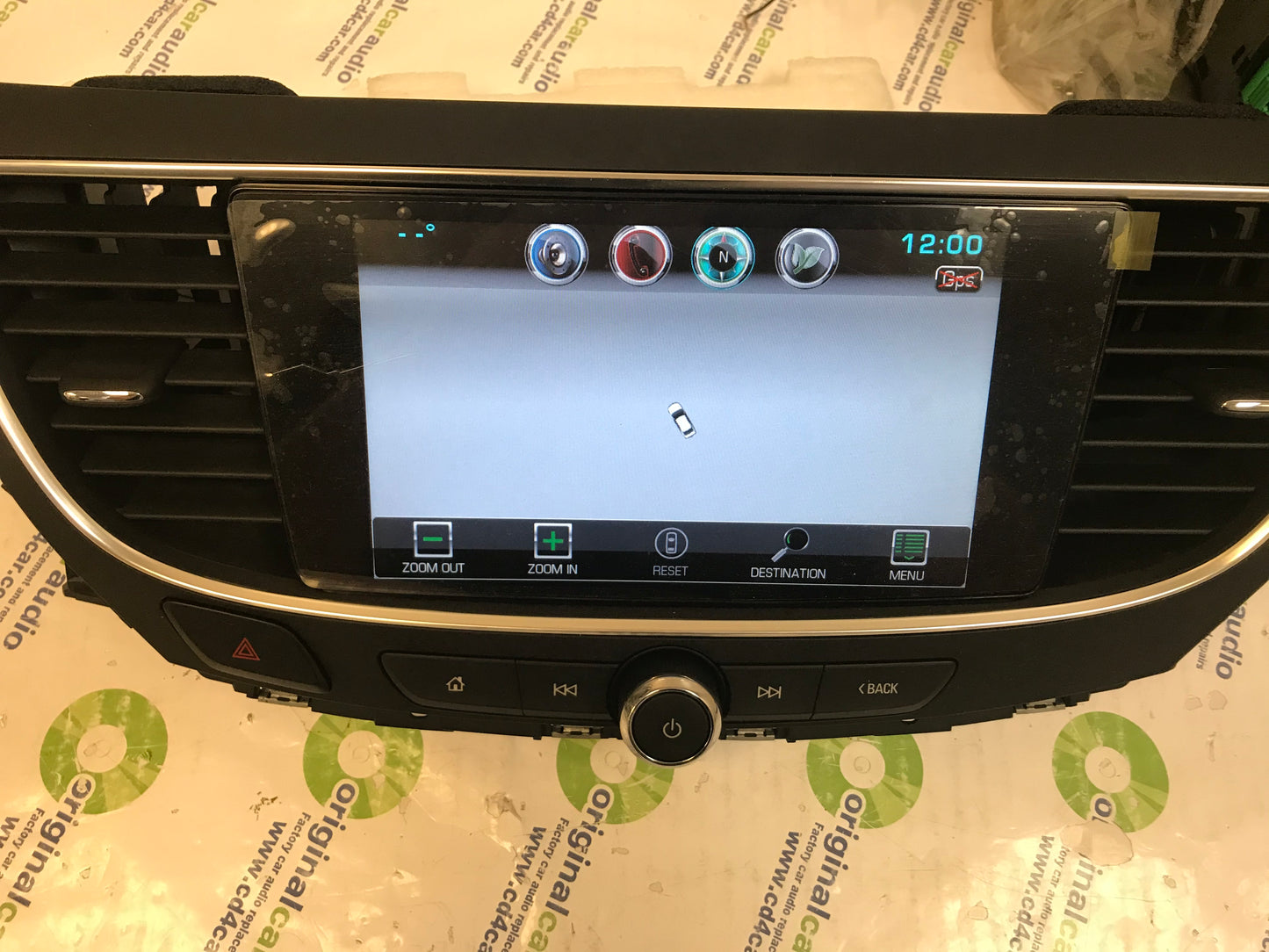 Reman 2017 - 2018 BUICK LACROSSE OEM Navigation Radio Display w/ New Screen