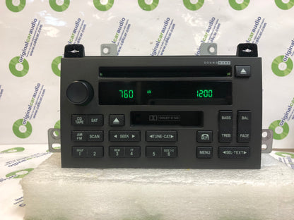 2003 - 2009 Lincoln Town Car OEM AM FM Radio Tape CD Player Receiver