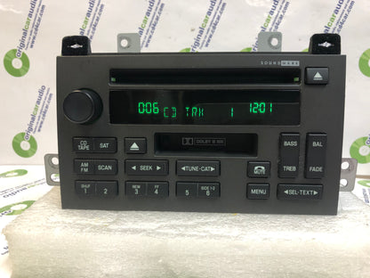 2003 - 2009 Lincoln Town Car OEM AM FM Radio Tape CD Player Receiver