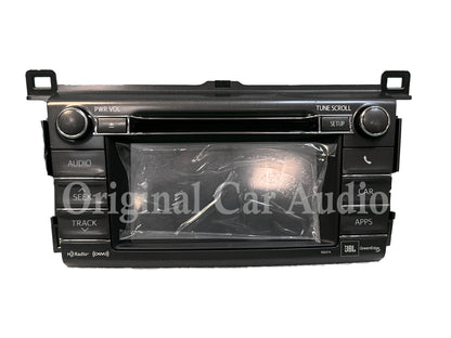 Refurbished BLEMISHED 13-15 Toyota Rav4 OEM JBL Entune Touch Screen SAT Bluetooth MP3 100074