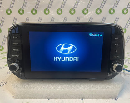 Refurbished 2019 - 2020 HYUNDAI SANTA FE OEM NAVIGATION RADIO DISPLAY AND RECEIVER