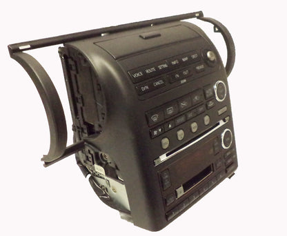 2003 2004 INFINITI OEM G35 Black GPS Navigation Radio Stereo 6 Disc Changer CD Player Tape