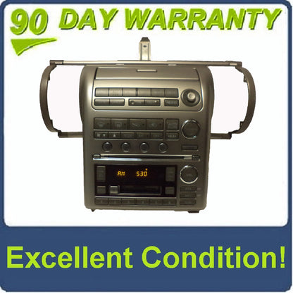 2003 - 2004 03 04 INFINITI OEM G35 G-35 GPS Navigation Radio Stereo 6 Disc Changer CD Tape Player