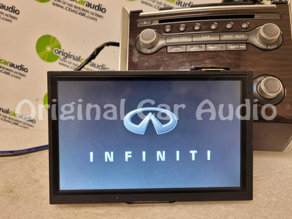 Reman 2014 - 2016 Infiniti Q50 OEM Information Display with New Touchscreen