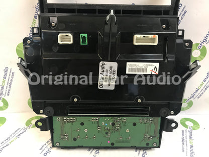 2014 - 2020 OEM  Infiniti Q50 Navigation Radio Control Panel Touch Screen Climate Control BEZEL ONLY