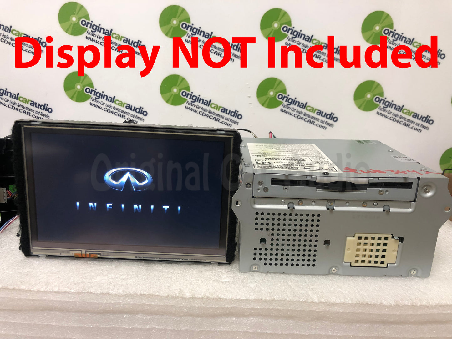 2011 - 2012 Infiniti OEM Bose Navigation radio 6 cd dvd player changer MP3