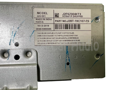 2018 - 2020 Ford EcoSport OEM AM FM Radio Receiver Satellite MP3 Receiver