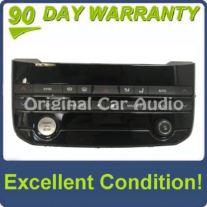 2016 - 2017 Jaguar XF OEM HAC Climate Control Panel Only