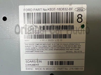 2019 - 2022 Ford Ranger OEM Radio Receiver AM FM W/ Satellite