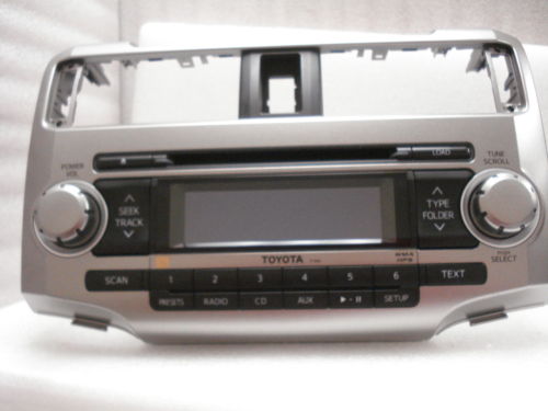 2010 - 2011 Toyota 4Runner Radio SAT Bluetooth MP3 6 Disc CD Changer 86120-3540 2010-2011