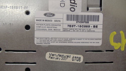 Ford Fusion Mercury Milan Radio CD MP3 Player AUX RDS 2006-2007