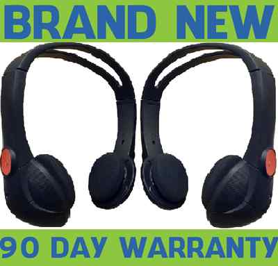 2005-12 CADILLAC GM Chevy REAR ENTERTAINMENT HEADSETS 15845791 HEADPHONES TV DVD