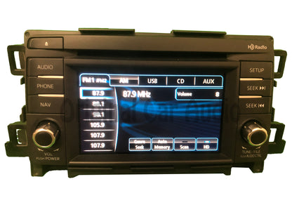 2013 - 2015 Mazda CX-5 CX5 OEM Bose Premium Sound Touch Screen Navigation CD HD Radio Receiver