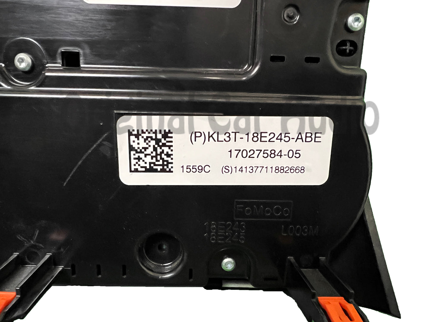2019 - 2020 Ford F150 OEM 8" Touch Screen NO CD Radio Dual Zone Climate Control  Panel Bezel ONLY