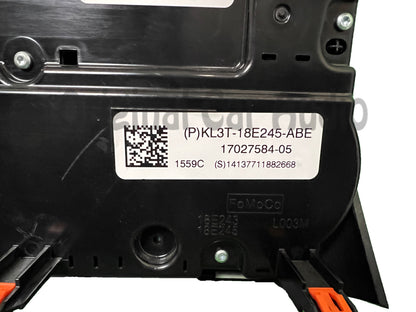 2019 - 2020 Ford F150 OEM 8" Touch Screen NO CD Radio Dual Zone Climate Control  Panel Bezel ONLY