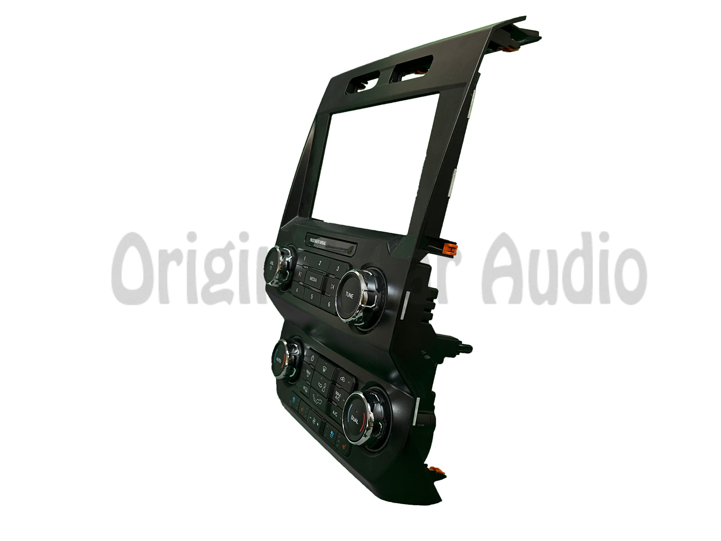 2019 - 2020 Ford F150 OEM 8" Touch Screen NO CD Radio Dual Zone Climate Control  Panel Bezel ONLY