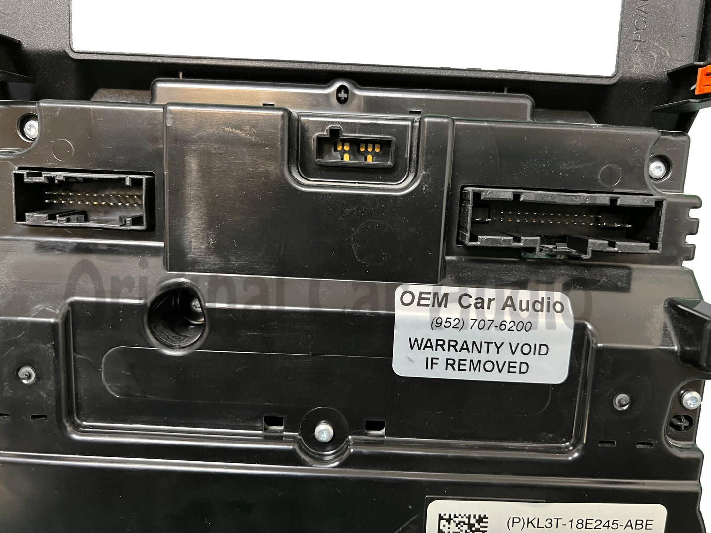 2019 - 2020 Ford F150 OEM 8" Touch Screen NO CD Radio Dual Zone Climate Control  Panel Bezel ONLY