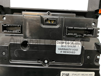 2019 - 2020 Ford F150 OEM 8" Touch Screen NO CD Radio Dual Zone Climate Control  Panel Bezel ONLY