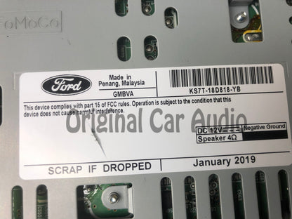 2019 - 2020 Ford Fusion OEM Multi Media AM FM Sat Radio Receiver Audio Control Module ACM