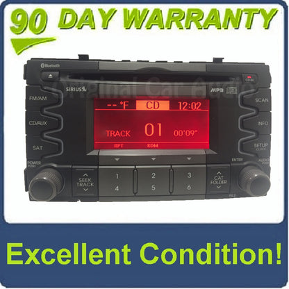 2010 2011 KIA Soul OEM Factory Stereo AM FM XM Radio Bluetooth MP3 CD Player