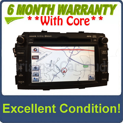 2009 - 2013 Kia Sorento Infinity Navigation SAT Bluetooth Radio 96560-1U000CA