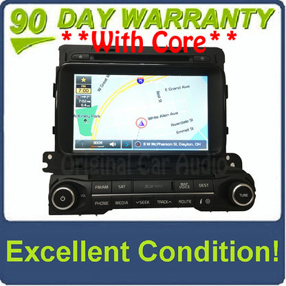 2014 - 2015 Kia Optima OEM Touch Screen GPS Navigation AM FM SAT Radio Receiver
