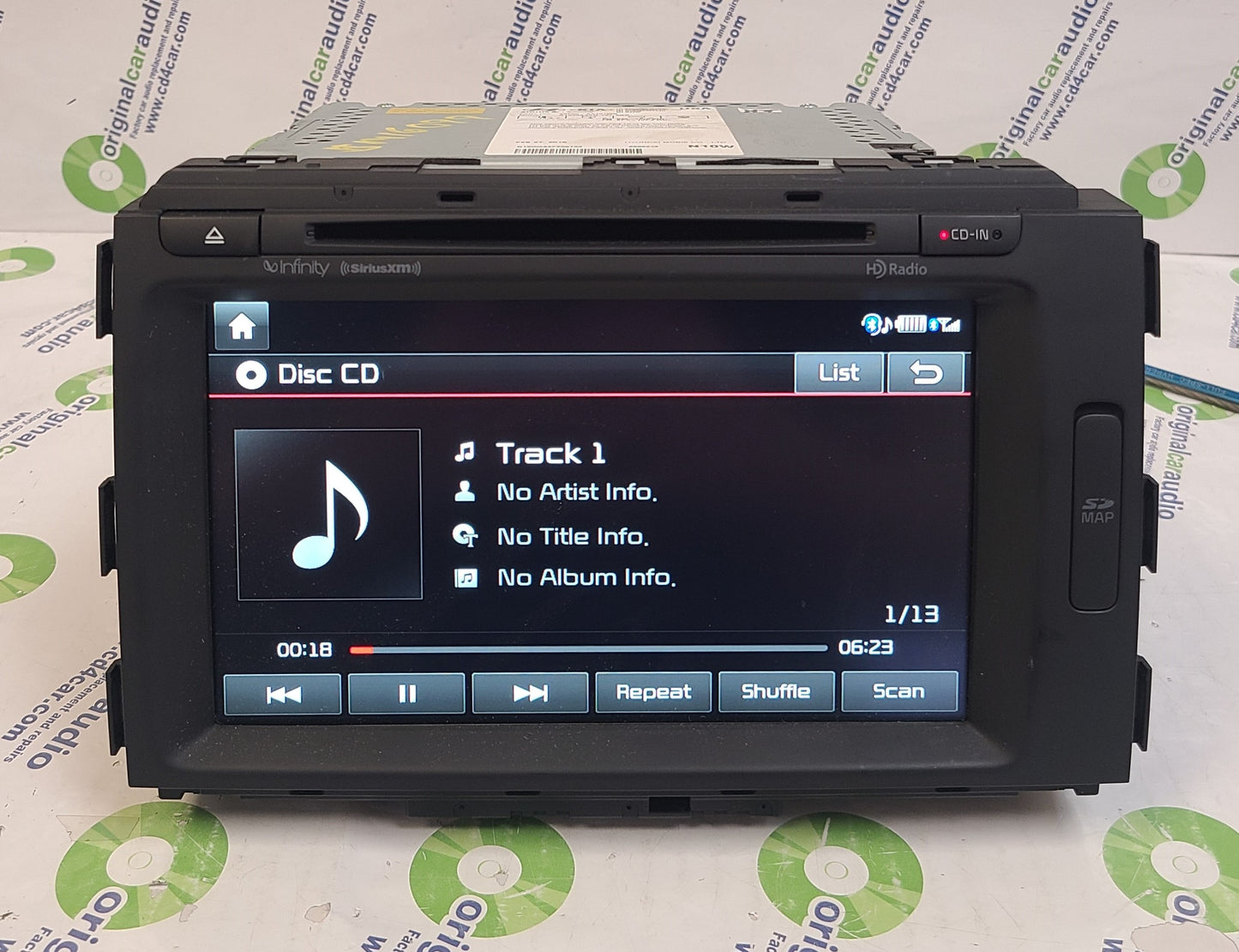 2015 - 2017 Kia Sedona OEM Infinity Navigation Touch Screen HD Radio Receiver
