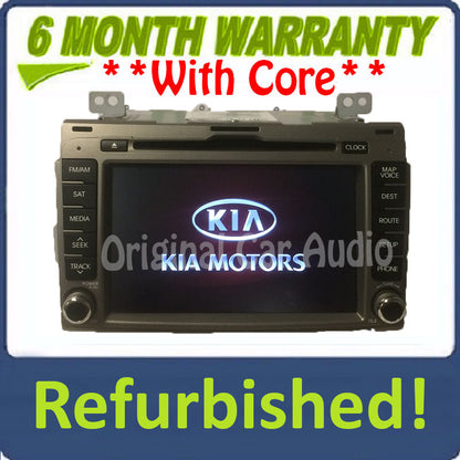Refurbished 2010 - 2013 Kia Sportage OEM Navigation Radio Sat CD Player Receiver