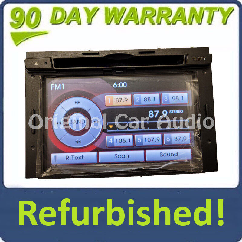 Refurbished 2011 - 2013 Kia Optima OEM Touch Screen Navigation Radio Media Receiver GREY